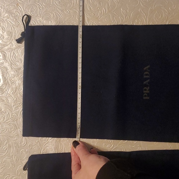 2 brand new Prada dust bag dark navy color - Picture 4 of 5